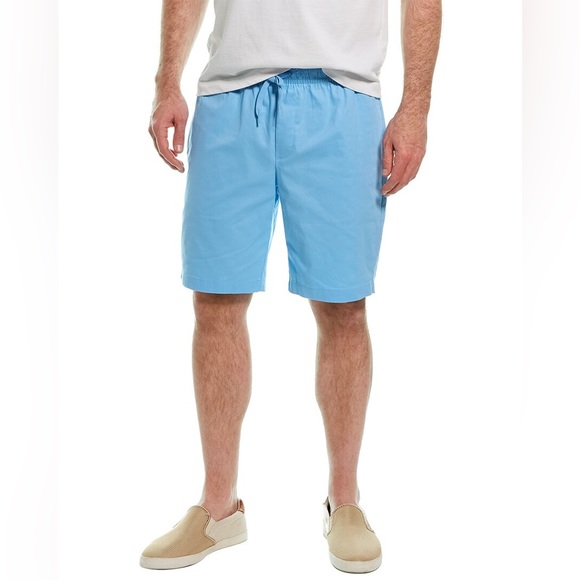 TailordByrd Twill Drawstring Modern Fit in Blue - Picture 1 of 6